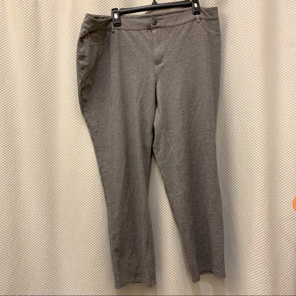 Est. 1946 Gray Women’s Plus Size 20w Office Pants Slacks 20 Contemporary Career